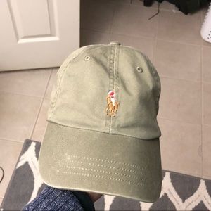 Olive RL Polo cap